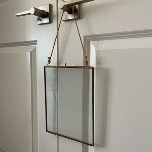Brass picture frame